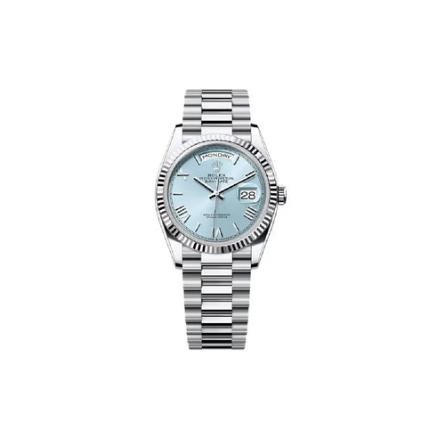 Rolex Day-Date-President Azul Hielo