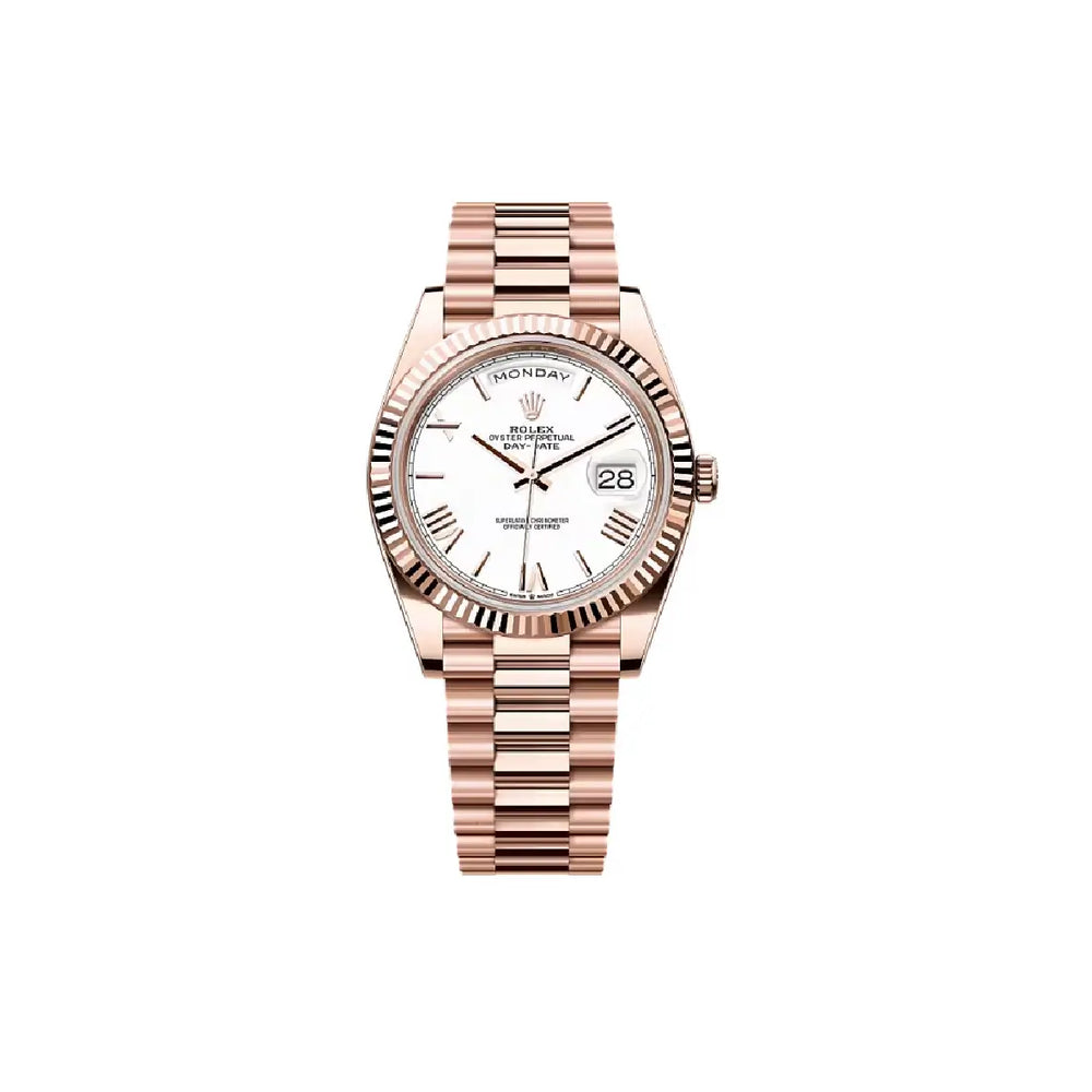 Rolex Day-Date-President Esfera blanca