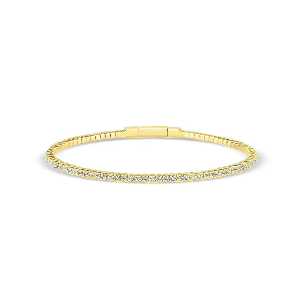 Brazalete de 14 quilates con certificado