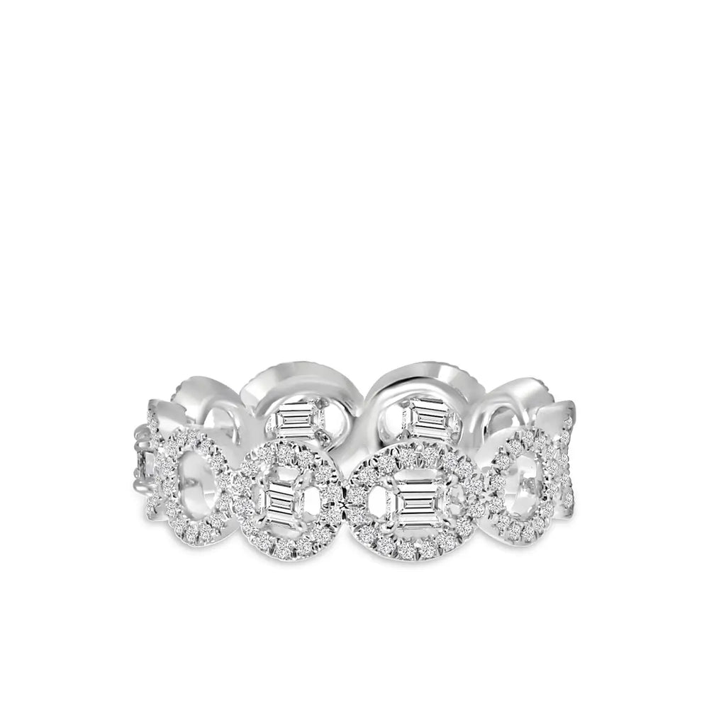 Anillo celestial de 18 kW y 0,82 quilates de diámetro Gh;Vs